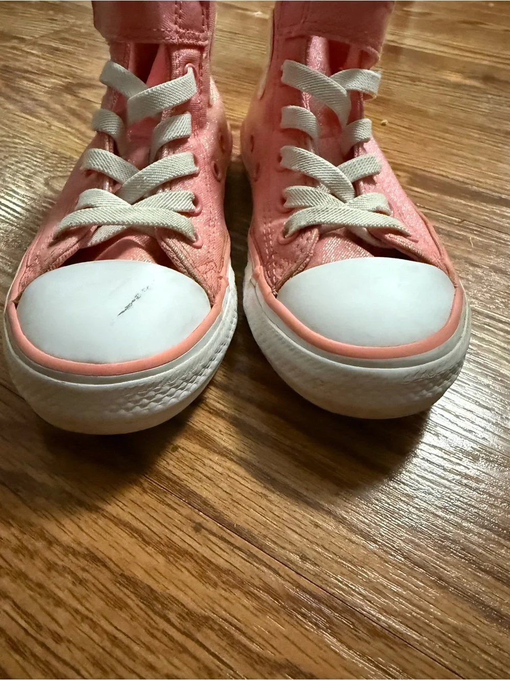 Converse Girls Chuck Taylor All Star Easy-On Iridescent High Top Shoes A03584F